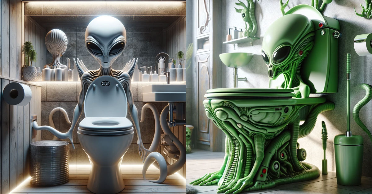 alien toilets