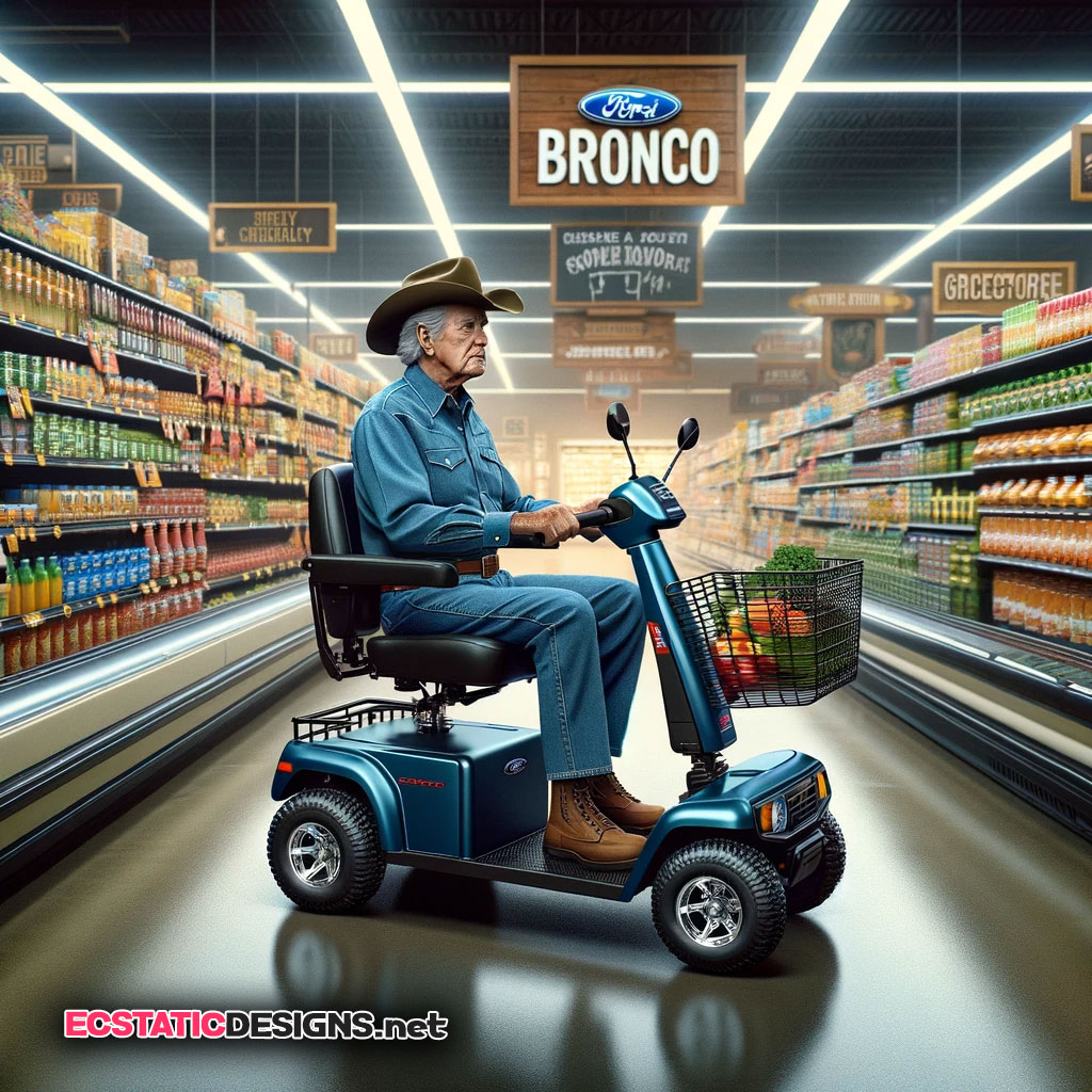 bronco ford mobility scooter in store