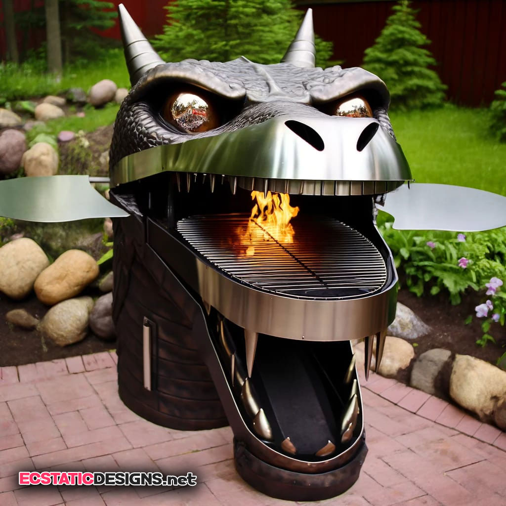 all metal dragon grill