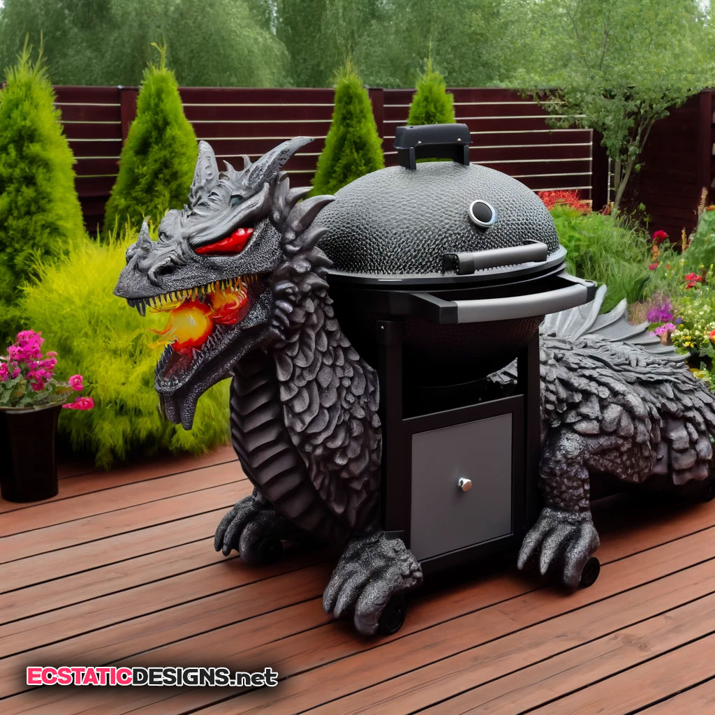 dragon realistic bbq