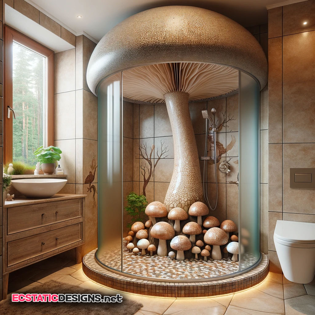 shitake mushroom shower