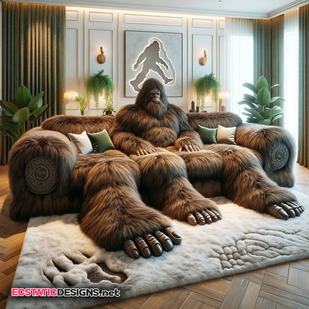 large bigfoot couch