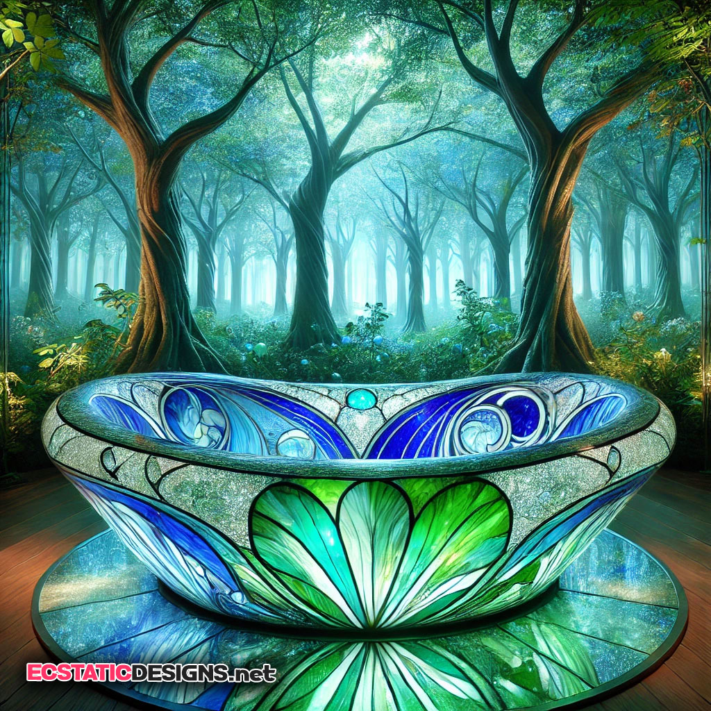 magical-forest-stained-glass--bath-tub