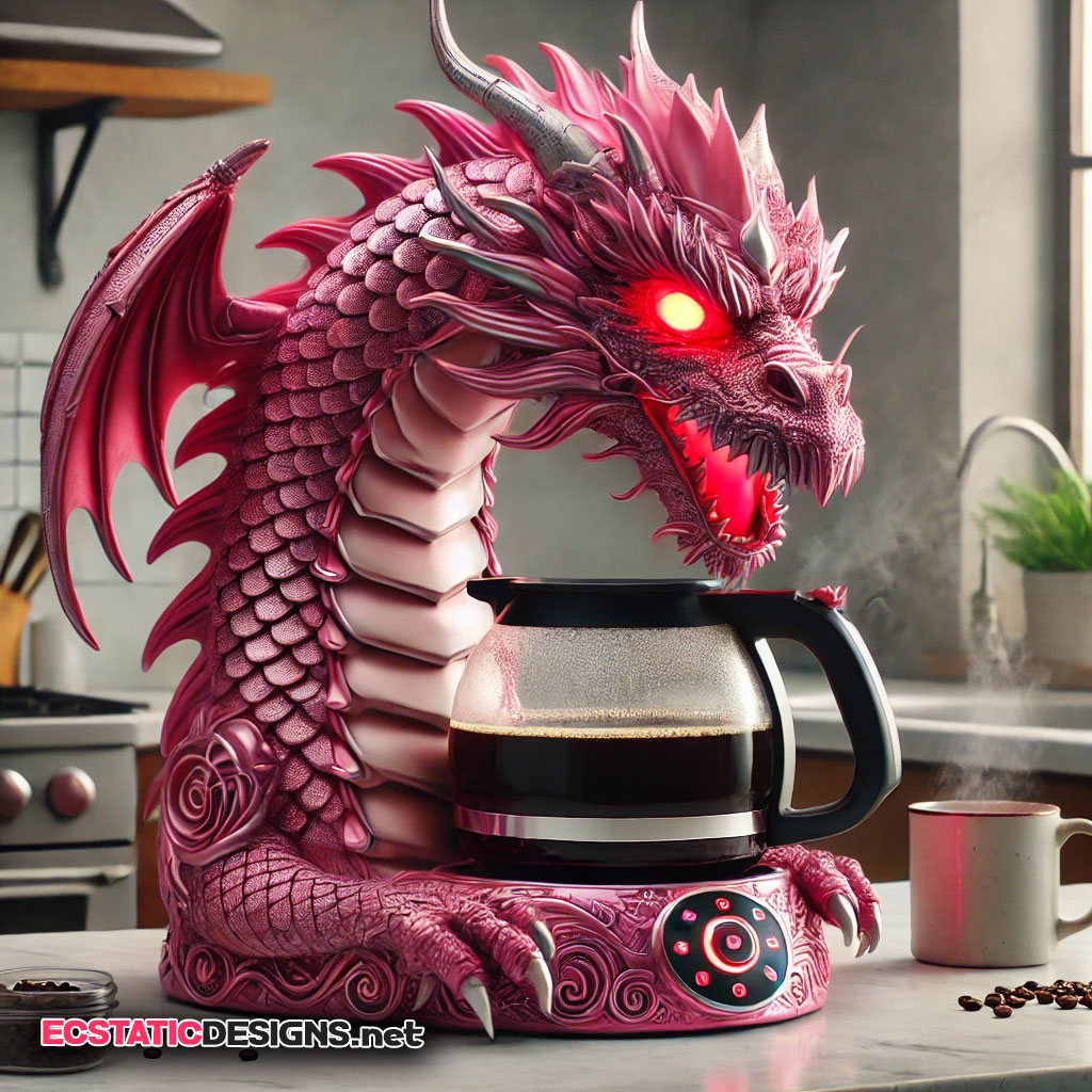 pink-dragon-coffee-maker