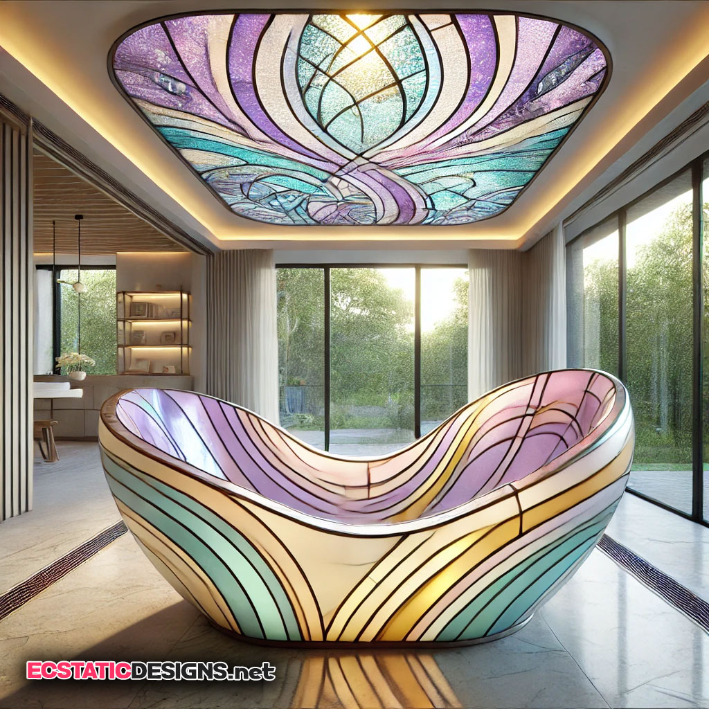 stained-glass-bath-tub